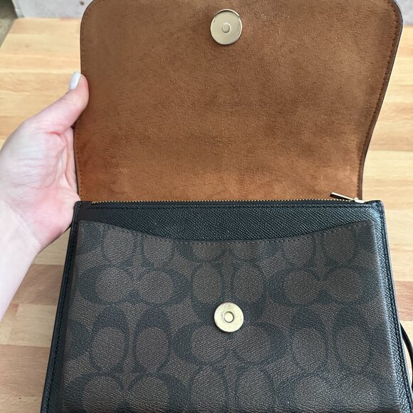 Coach Klare Crossbody Bag In Signature Canvas WITH matching wallet - Picture 5 of 16